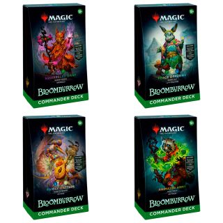 Magic the Gathering: "Bloomburrow" Commander Deck Master Case 4ct. - ENGLISH **NET PRICE**