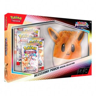 Pokémon TCG: Scarlet & Violet 8.5 - "Prismatic Evolutions" Accessory Pouch Special Collection Master Case 6ct. - SPANISH