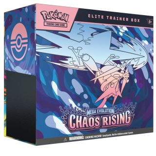 Pokémon TCG: Mega Evolution 4 - "Chaos Rising" Elite Trainer Box Master Case 10ct. - ENGLISH