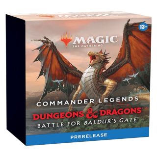 Magic the Gathering: "Commander Legends: Battle for Baldur?s Gate" Prerelease pack 15ct. Master Case - SPANISH **NET PRICE** ** Special Offer **