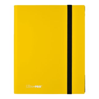 Ultra Pro 9-Pocket Eclipse Lemon Yellow PRO-Binder (15150)
