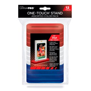 Ultra Pro ONE-TOUCH Stand 35pt Assorted Color 12-pack (15222)