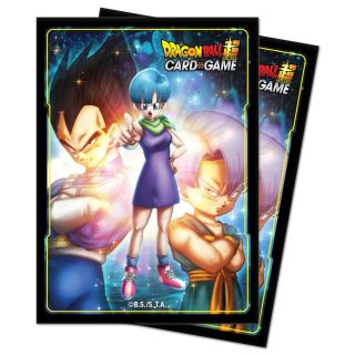 Ultra Pro Dragon Ball Super Standard Size Deck Protector sleeves 65ct Bulma,Vegeta, and Trunks.