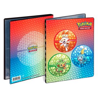 Ultra Pro Sword and Shield Galar Starters 4-Pocket Portfolio for Pokémon