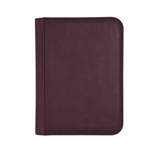 Ultra Pro Suede Collection Zippered 4-Pocket Premium PRO-Binder - Amethyst (15480)