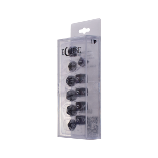 Ultra Pro Eclipse 11 Dice Set: Jet Black