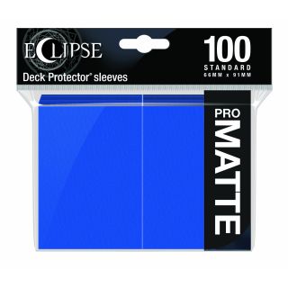 Ultra Pro Eclipse Matte Standard Sleeves: Pacific Blue
