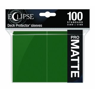 Ultra Pro Eclipse Matte Standard Sleeves: Forest Green