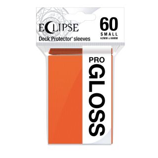 Ultra Pro Eclipse Gloss Small Sleeves: Pumpkin Orange