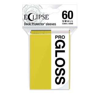 Ultra Pro Eclipse Gloss Small Sleeves: Lemon Yellow