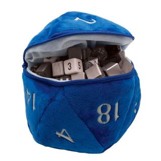 Ultra Pro D20 PLUSH DICE BAG - BLUE (15681)