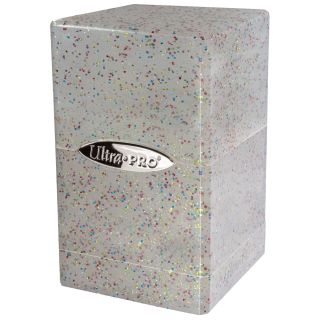Ultra Pro Satin Tower - Glitter Clear (15888)