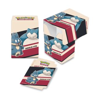 Ultra Pro Full View Deck Box Snorlax & Munchlax for Pokémon