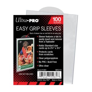 Ultra Pro 2.5" X 3.5" Easy Grip Card Sleeves 100ct