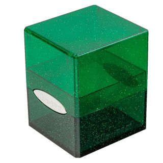 Ultra Pro Satin Cube - Glitter Green (16011)