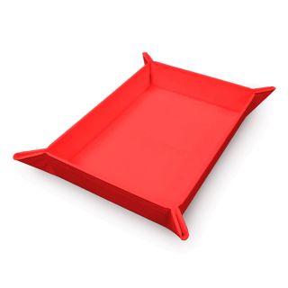 Ultra Pro Vivid Magnetic Foldable Dice Tray: Red (16335)