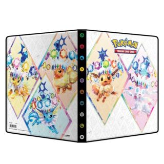 Ultra Pro Scarlet and Violet Prismatic Evolutions 9-Pocket Portfolio for Pokémon