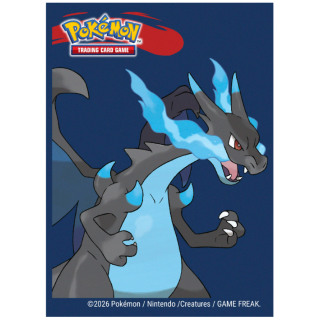 Ultra Pro Mega Charizard X 65ct Deck Protector Sleeves for Pokémon