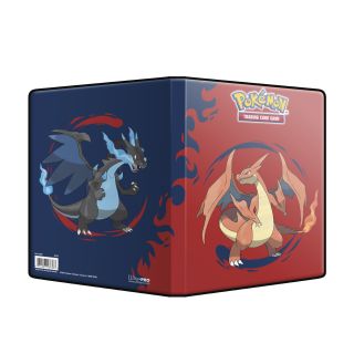 Ultra Pro Mega Charizard X and Mega Charizard Y 4-Pocket Portfolio for Pokemon