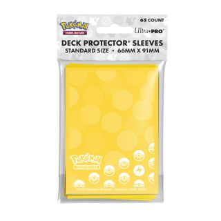 Ultra Pro Energy - Lightning Type 65ct Deck Protector Sleeves for Pokémon