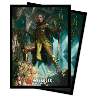 Ultra Pro Zendikar Rising Nissa of Shadowed Boughs Standard Deck Protector sleeves 100ct. (18442)