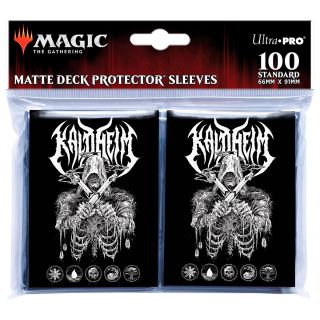 Ultra Pro Playmat - Kaldheim 100ct Sleeves featuring Metal Alt Art for Magic: The Gathering (18543)