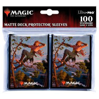 Ultra Pro Playmat - Kaldheim 100ct Sleeves featuring Tyvar Kell for Magic: The Gathering (18545)