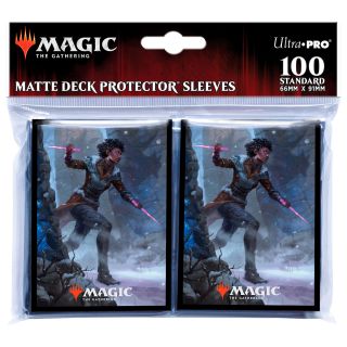 Ultra Pro Playmat - Kaldheim 100ct Sleeve featuring Kaya the Inexorable for Magic: The Gathering