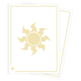 Ultra Pro Mana 8 - 105ct Apex Deck Protector sleeves - Plains for Magic: The Gathering (19931)