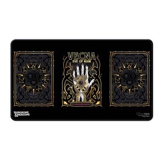 Ultra Pro - Vecna Eve of Ruin Black Stitched Playmat All Art for Dungeons & Dragons