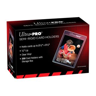 Ultra Pro Semi-Rigid 1/2 Lip Sleeves 200ct (81150)
