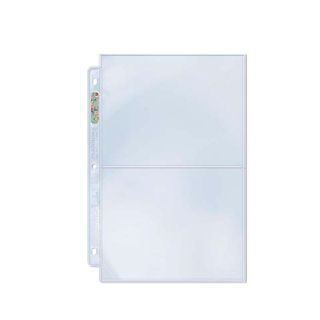 Ultra Pro 2 Pocket Platinum Series Sleeves 5x7 Pockets