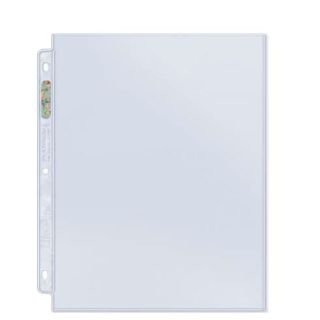 Ultra Pro 1-Pocket Platinum Page with 8-1/2 X 11 Pocket 100 ct.