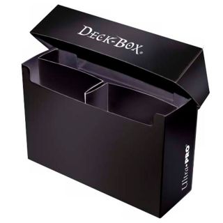 Ultra Pro 3 Compartment Oversized Black Deck Box