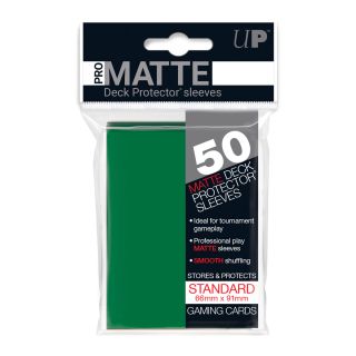 Ultra Pro Pro-matte standard sleeves, Green ,50 ct.