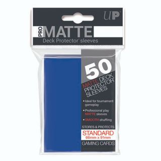 Ultra Pro Pro-matte standard sleeves, Blue, 50 ct.