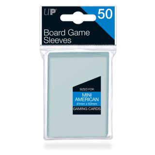 Ultra Pro Mini American Board Game Sleeves 50ct.(41mm X 63mm)