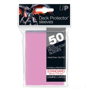Ultra Pro: Standard Sleeves - Pink 50ct