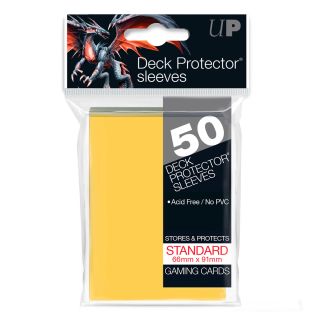 Ultra Pro Sleeves, Yellow standard (New), 50 ct.