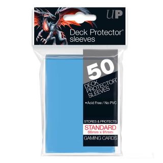 Ultra Pro Sleeves, Light Blue standard, 50 ct.