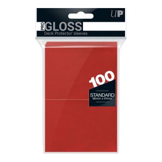 Ultra Pro Deck Protector, Red standard (New), 100 ct. bag