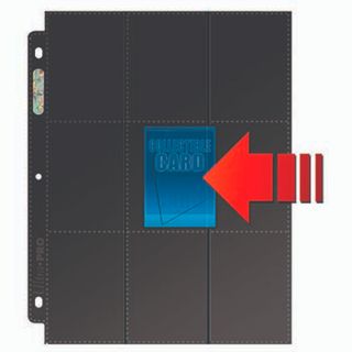 Ultra Pro 18-Pocket Side-Load Page 50 ct. Display (Black)