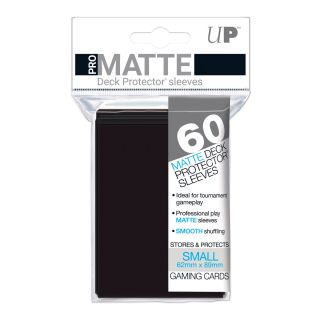 Ultra Pro Pro-Matte Black Small Deck Protectors 60ct.