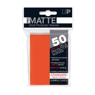 Ultra Pro Pro-Matte Peach Standard Deck Protectors 50ct. ***OOP***