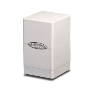 Ultra Pro Satin Tower Deck Box - White