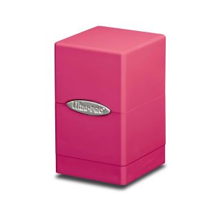 Ultra Pro Satin Tower Deck Box - Bright Pink