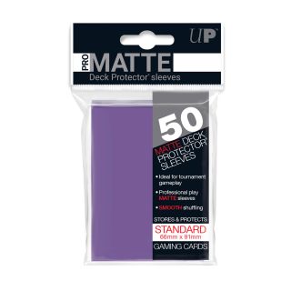 Ultra Pro Pro-Matte Purple Standard Deck Protectors 50ct.