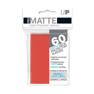 Ultra Pro Pro-Matte Red Small Deck Protectors 60ct.