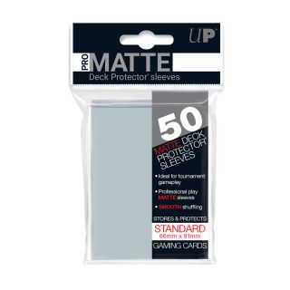 Ultra Pro Pro-Matte Clear Standard Deck Protectors 50ct
