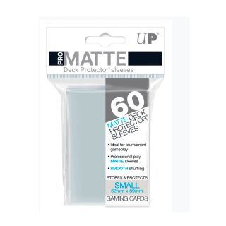 Ultra Pro Pro-Matte Clear Small Deck Protectors 60ct